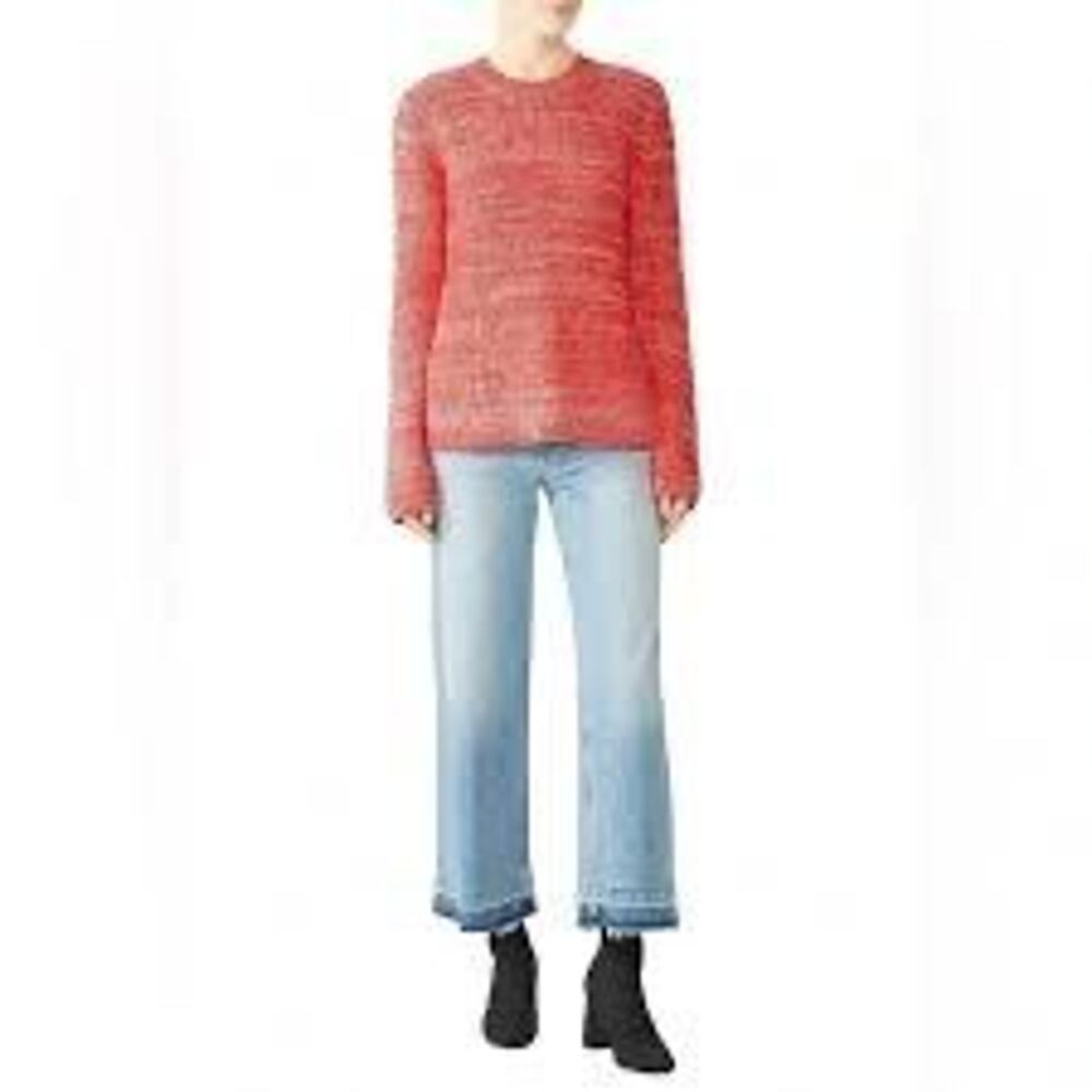 NWT $395 DEREK LAM XS S Two Tone  Sweater MERINO WOOL